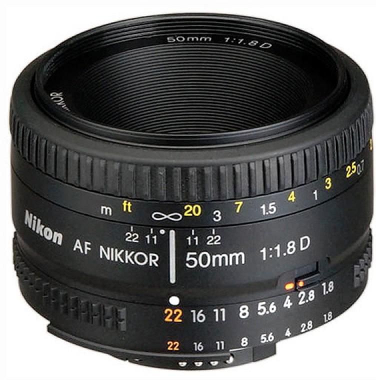 Nikon Nikor Lens AF Nikkor 50mm f/1.8D for Nikon DSLR Cameras