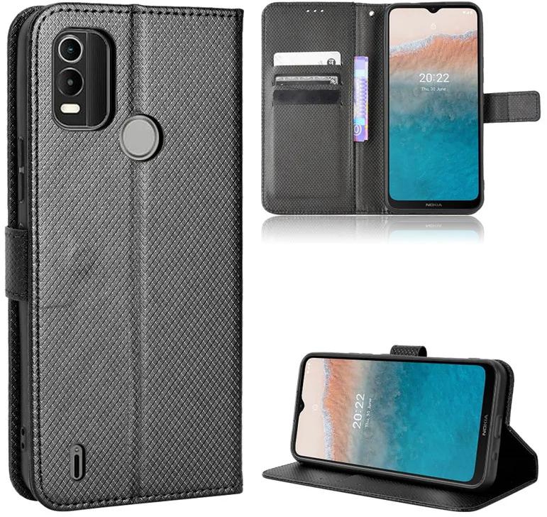 Wallet Flip Cover for Nokia X30 G60 G400 C200 C21 Plus C100 C21 Plus Leather PU Phone Case Shockproof Durable Retro Case