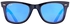 Ray Ban Sunglasses For Unisex - Size 50mm, Black Frame, 0Rb2140 12036850, Blue Lens, Wayfarer Frame