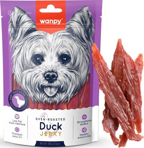 Wanpy Dog Treats Duck Jerky 100g