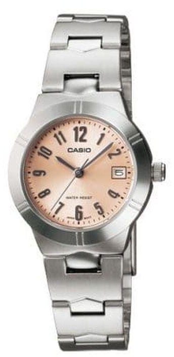Casio Watch For Women LTP-1241D-4A3DF Analog Metal Silver & Rose Gold