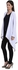 E-Nash Asymmetrical Full Sleeves Cardigan - White