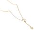 Fashion Simple Charm Moon Star Pendant Necklace Choker Club Party Women Jewelry Gift-Golden