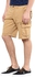 The Vanca - Twill 3/4Th Shorts - Khakhi