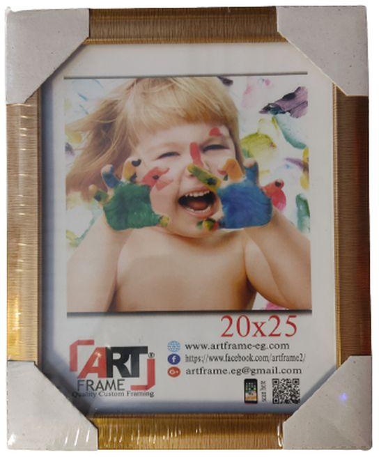 Acrylic Photo Frame, Size 20 * 25 Cm, Gold