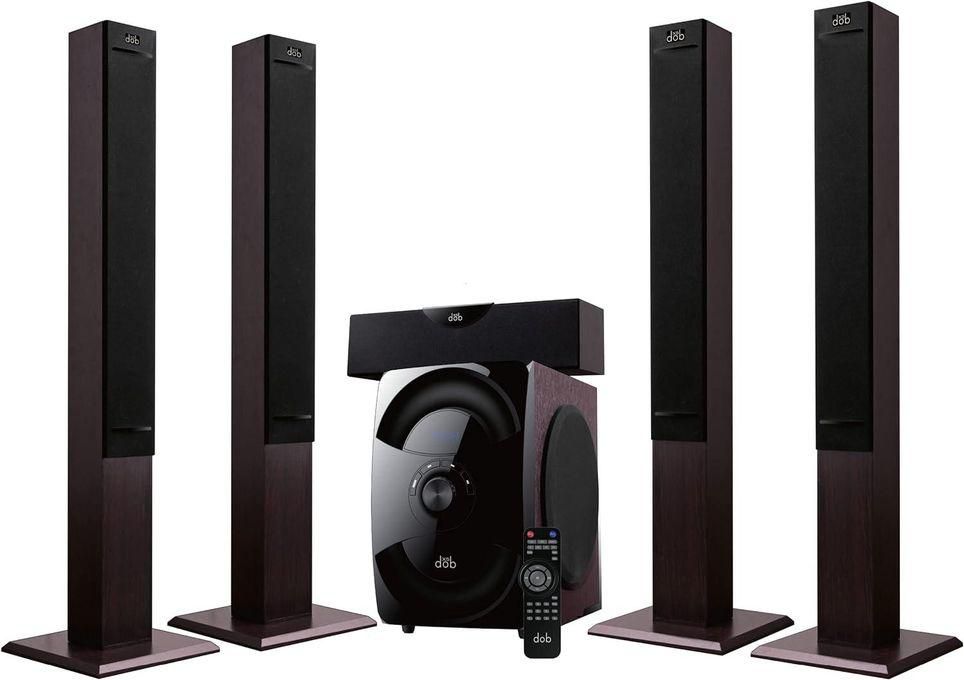 Dob SX5 Wireless Computer Speakers, Black, Bluetooth, Auxiliary, USB