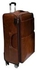 Pioneer PU Leather Pioneer Travel Suitcase-Brown. Brown as picture