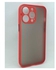 Iphone 13 Pro Max (6.7 Inch) Slim Fit Cover With Soft Edges & Camera Protection - Red