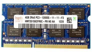 DDR3 PC3 12800 Laptop RAM 4GB Multicolour