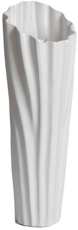 Sirocco Ceramic Vase - Large - White