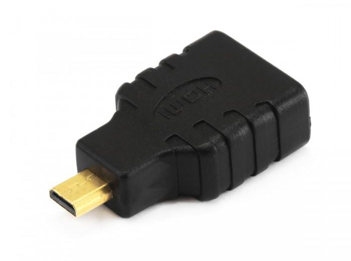 MonoPrice 7703 HDMI® Micro Connector Male to HDMI® Connector Female Port Saver Adapter