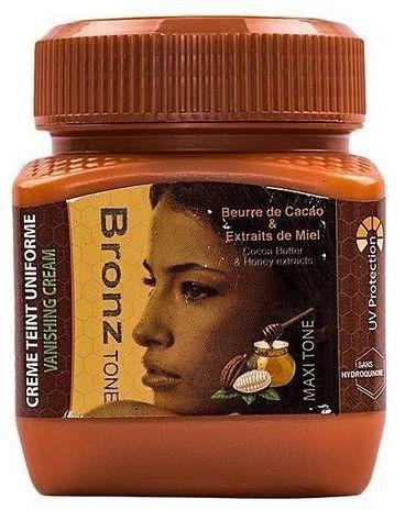 Bronze Tone Maxi Tone Jar Cream With Cocoa Butter & Honey Extracts
