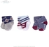 Little Treasure Baby Terry Sock with Non Skid Set 3pcs - 6 Designs