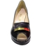 Melia Black Mid Heel Ladies Shoe