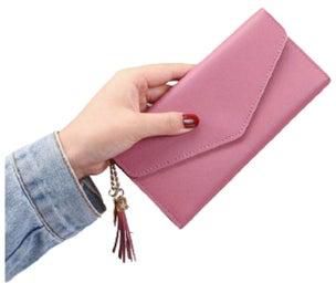 Sleek Lightweight Casual Wallet Pink