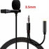 Lavalier Mic Microphone Superb Sound Live and Recording for 3.5 Aux/Type C