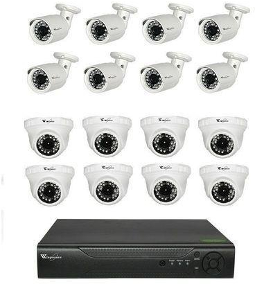 SKY VISION 16 CHANNELS CCTV Camera Complete SECURITY SURVEILLANCE Kit + 8 TERABYTE HDD