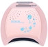 Generic 48W LED / CCFL Phototherapy Automatic Induction Nail Gel Lamp EU Plug - Pink Champagne