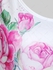 Plus Size 3D Rose Leaves Print Short Sleeve T-Shirt - 4x | Us 26-28
