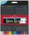 أقلام تلوين فيبر كاستل الإصدار الأسود من 24 قطعة متعدد الألوان