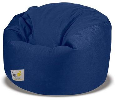 Ultra-Soft Bean Bag Relaxing Chair Blue 80 x 35 x 80cm