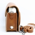 Caiul PU Leather Case for Fujifilm Fuji Instax Mini 25 Camera -Brown