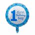 Generic 1st Birthday Boy Balloon Blue Foil - 18Inch