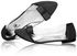 Cs Moreiz Fancy Transparent Bow Detail Ladies Flat Shoes - Black