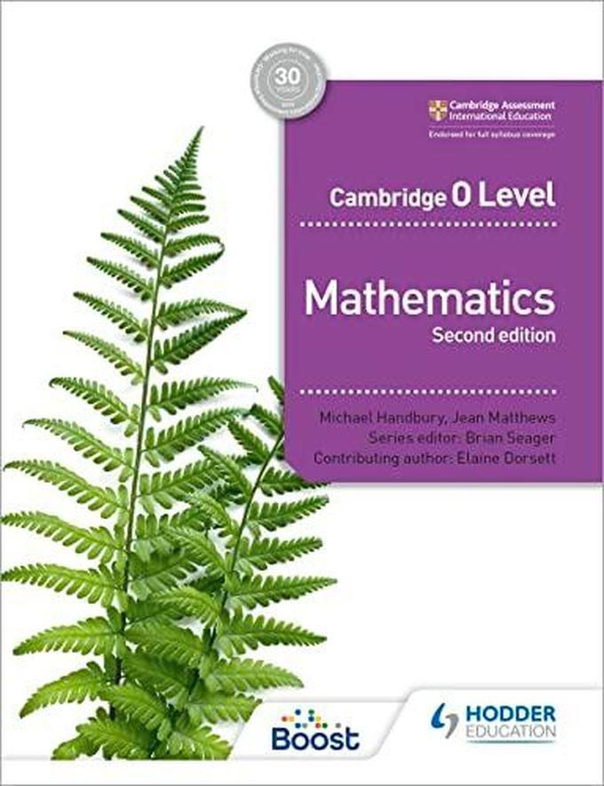 Taylor Cambridge O Level Mathematics Second edition ,Ed. :2