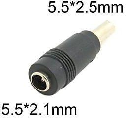 Switch2com 5.5 x 2.5mm (Male) to 5.5*2.1mm 4.0*1.7mm 6.3*3.0mm (Female) Jack Adapter Connector