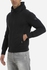 Xtep Zipped Hooded Sweatshirt - Black