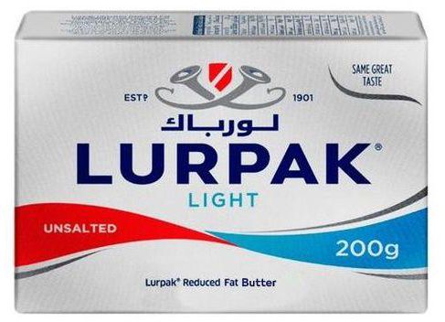 Lurpak Light Unsalted Butter -200g