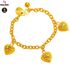 GJ Jewellery Emas Korea Bracelet - Polo + Love | Kids 4.0 9660429-2