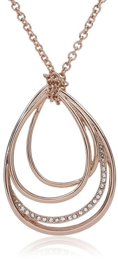 JewelHub PRA009M Necklace For Women-Rose Gold