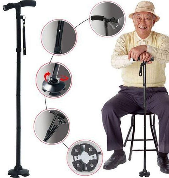As Seen On Tv Magic Folding Cane With LED Lamp