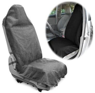 Waterproof Sweat Towel Car Seat Cover, Beach and Hiking, Fit Anti-Slip Bucket Seat Protector for Cars