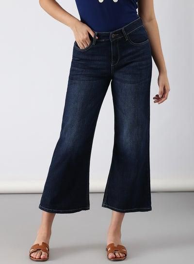 Casual Slim Fit Jeans Denim Blue