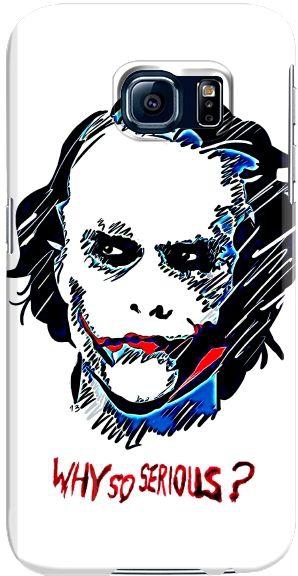 Stylizedd  Samsung Galaxy S6 Premium Slim Snap case cover Gloss Finish - Why so Serious.  S6-S-163