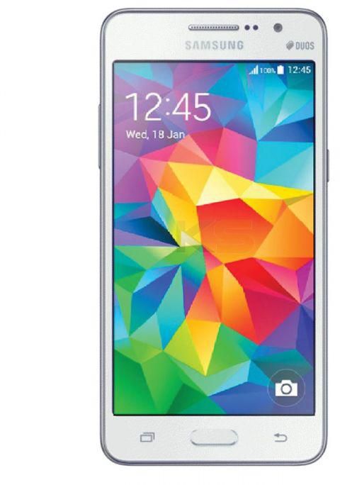 Samsung Galaxy Grand Prime - R (5.0'' Screen, 1GB RAM, 8GB Internal, 3G) White Smartphone