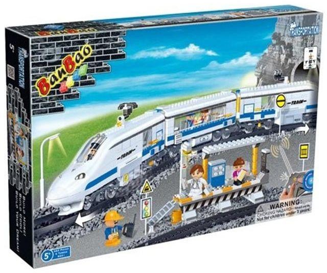 Ban Bao Speed Train 626 Pieces For Unisex - Multicolour