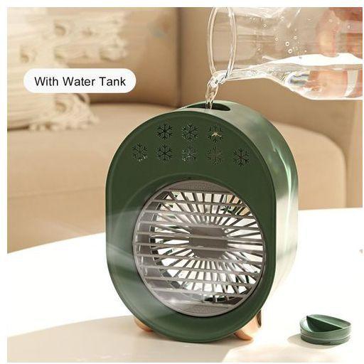 Personal Air Cooler A208 Water Tank Cold Wind Green Color