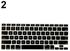 Generic Keyboard Soft Case for Apple MacBook Air Pro-Transparent