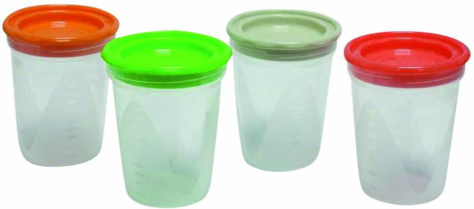 Tigex - 4 Food Containers- Babystore.ae