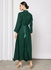 Embellished Abaya Deep Green