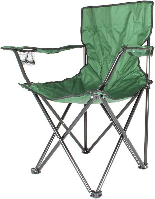 Generic Foldable Beach And Garden Chair - Green