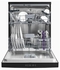 Beko Dishwasher 5 Programs 14 Persons - Black Steam Digital BDFN15420B