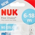 NUK Orthodontic Silicone Teat (Pack of 2)