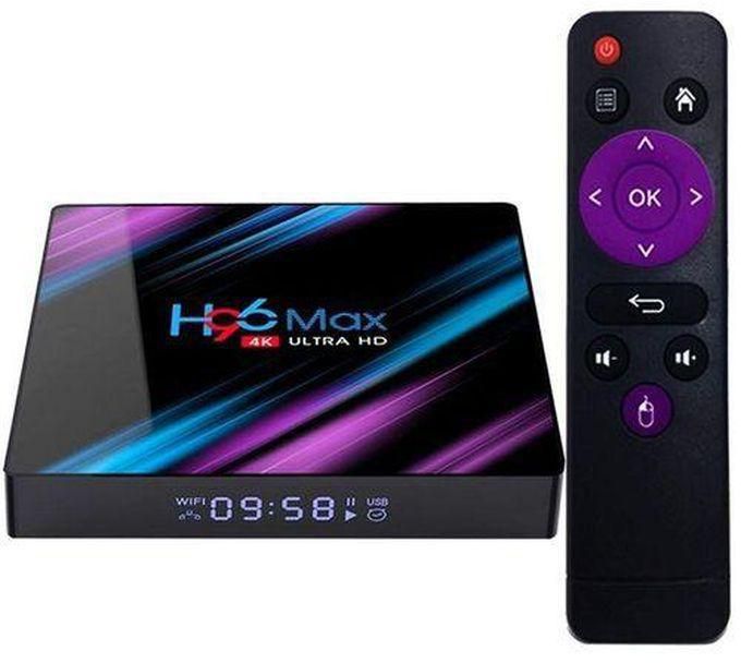 H96 Max 4K Ultra HD Android 10 TV Box 4GB-RAM 32GB-ROM