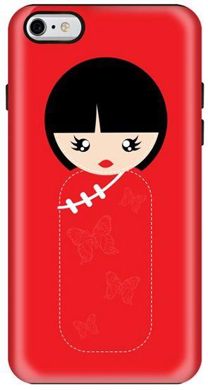 Stylizedd  Apple iPhone 6 Plus Premium Dual Layer Tough case cover Gloss Finish - Chinese Doll  I6P-T-114