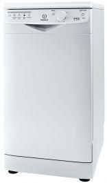 Indesit Slim Freestanding Dishwasher, 10 Place Settings, 45 cm, White - DSR 15B1 EU